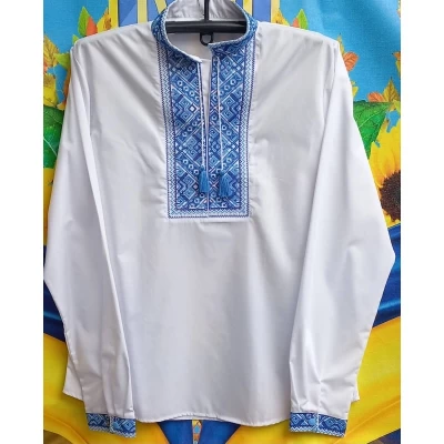 Вишиванки чоловічі. Розміри 44-56. Тканина паплін Вишиванки чоловічі. Розміри 44-56. Тканина паплін