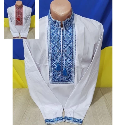 Вишиванки чоловічі. Розміри 44-56. Тканина паплін Вишиванки чоловічі. Розміри 44-56. Тканина паплін