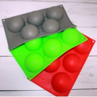 Силиконовая форма сфера из 5 шт. 29х17 см.