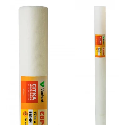 ЕВРО сетка москитная в рулонах 1,4х30м (серый, белый)