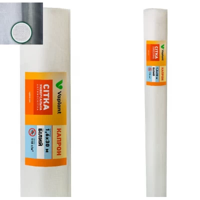 КАПРОН (антимоскитная сетка) в рулонах 1,6х30м СЕРЫЙ, БЕЛЫЙ, ЗЕЛЕНЫЙ, СИНИЙ