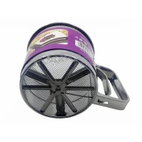 Чашка сито для муки, большая, диаметр. 12,5 см. глубина 14 см.