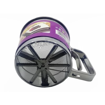 Чашка сито для муки, большая, диаметр. 12,5 см. глубина 14 см.