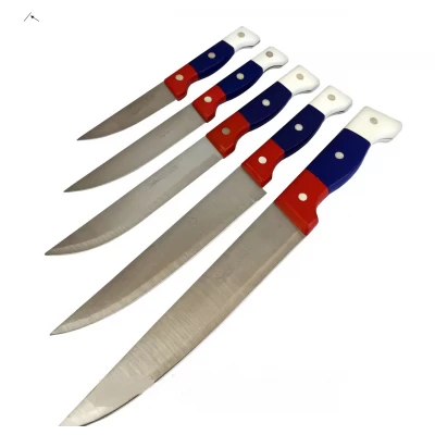 Нож трехцветная ручка №6, 265 мм./150 мм