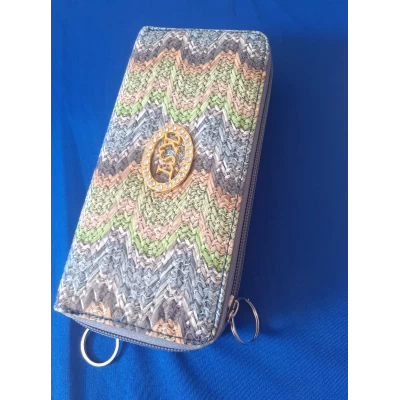 Женский кошелек на 2 змейки, ассортимент расцветок