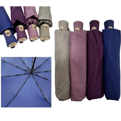 Зонтик автомат на 9 карбоновых спиц, "анти ветер", 2903