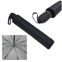 Зонт мужской механический с куполом 123 см, 10 спиц из стали, 1830