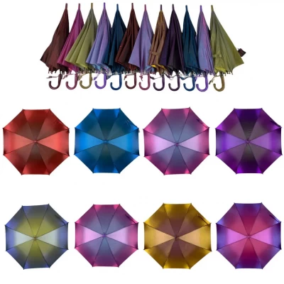 Зонтик-трость детский "хамелеон" Полуавтомат. 034 Венгрия