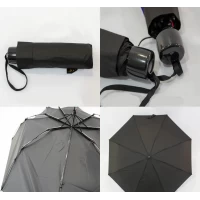 Зонтик мужской Механика на 8 спиц "антиветер", 24 см, 19304 Венгрия