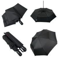 Зонтик мужской полуавтомат на 8 карбоновых спиц "антиветер", 2010 Венгрия