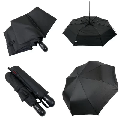 Зонтик мужской полуавтомат на 8 карбоновых спиц "антиветер", 2010 Венгрия