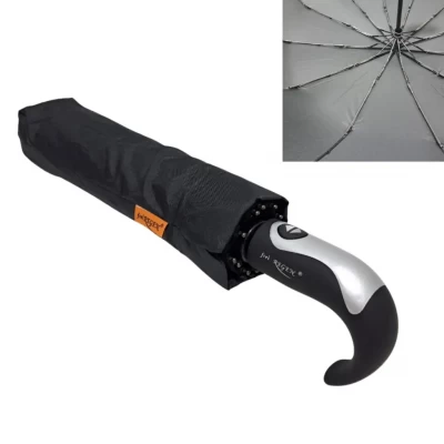 Зонт мужской полный автомат на 12 карбоновых спиц "антиветер", 2807 Венгрия
