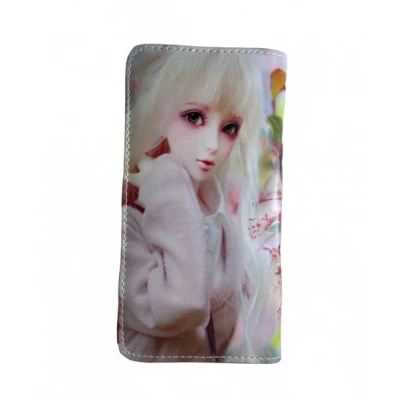 Кошелёк женский (4,2 * 11 * 20,7) см, одна змейка (21031)