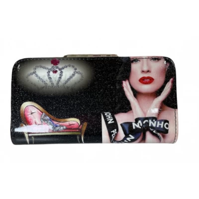 Кошелёк женский две змейки (5*11*21)см, (20972)