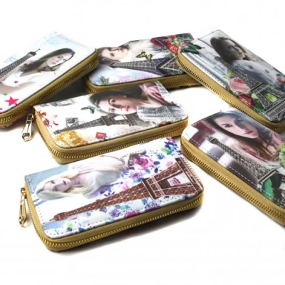 Кошелёк женский 2,5*9,5*13,5 см, одна змейка (+ внутри) (23523)