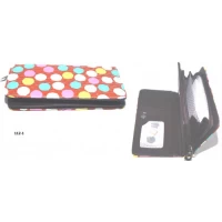 Кошелёк женский одна змейка 1кноп (3*9,5*19)см (14304)