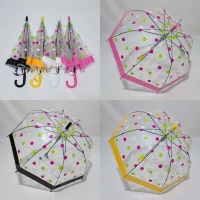 Прозрачный детский зонтик на 3-6 лет, 259