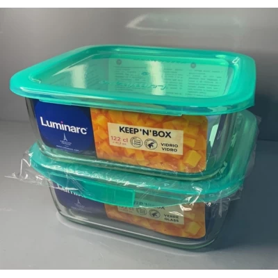 Контейнер Luminarc прямоугольный с крышкой (1970мл) Контейнер Luminarc прямоугольный с крышкой (1970мл)