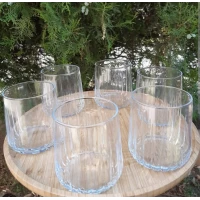 Набор низких стаканов для виски (315мл) (6 шт) облегченный вариант, Турция  