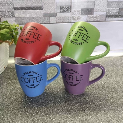 Керамическая чашка(350мл) Деколь*Кофе* в ассортименте 