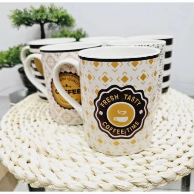 Керамическая чашка цилиндр (480мл) Кофе