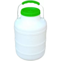Бочка п/э пищевая 10 л. с ручкой, горловина 104мм. Леміра