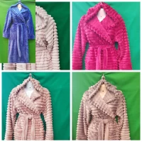 Халат на запах, шарпей. Разм с 48 по 58