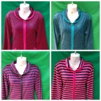 Халат велюровый молодежный с воротником, разм 52 по 62