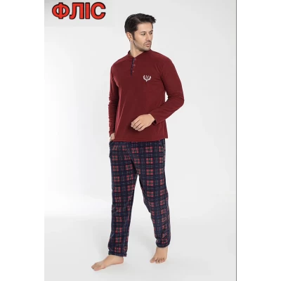 Пижама мужская плотный флис, размеры 46-54. Турция Пижама мужская плотный флис, размеры 46-54. Турция