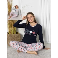 Пижама байковая. Размер S, M,L,XL, 2XL (40-48). Турция