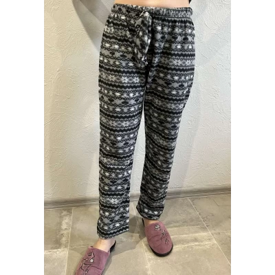 Штаны домашние теплые флисовые. Разм: M-XL (44-52) расцветки в ассорт. Турция