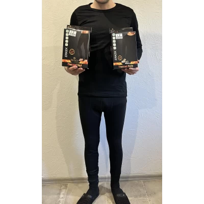 Комплект мужского термобелья (кофта-подштаники) хорошего качества. Размеры: L-2XL(48-54). Турция Комплект мужского термобелья (кофта-подштаники) хорошего качества. Размеры: L-2XL(48-54). Турция