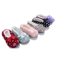 Тапочки женские mix, искусственный мех. Размеры - 36-41