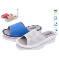 Тапочки женские натуральная кожа. Размеры - 36-41