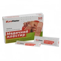 Лейкопластырь "proPlaster" на ткан.осн. (70*18)mm 50шт, 34895