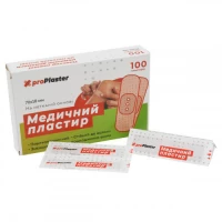 Лейкопластырь "proPlaster" на ткан.осн. (70*18)mm 100шт, 34896 (B-161)