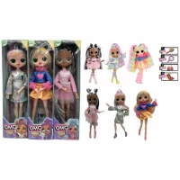 Іграшка Лялька-Модниця з аксесуарами (7*27,5)см, 01986