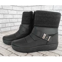 Дутики женские Р473 черный, р-р 37-42