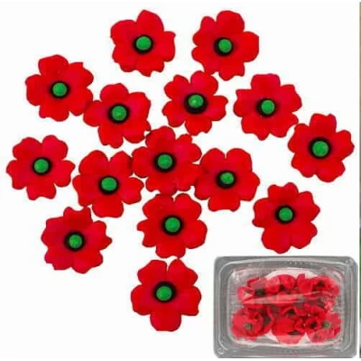 Сахарные украшения на пасху МАКИ