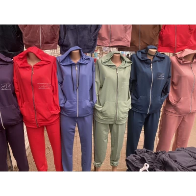 Костюм женский двухнитка, р.46-60 (выбор размера и цвета)