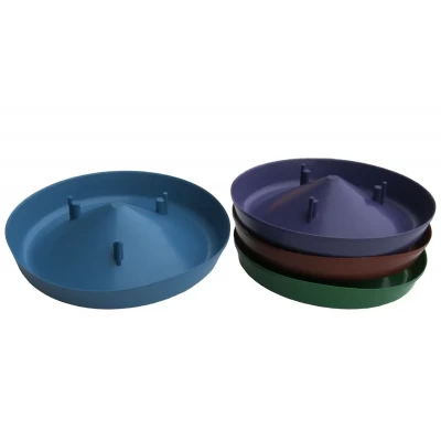 Кормушка для цыплят под банку пластиковая