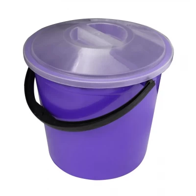 Ведро 12л с крышкой (Полимерагро)