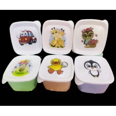 КОНТЕЙНЕР «КАСКАД» 1,2Л ЦВЕТНОЙ С РИСУНКОМ