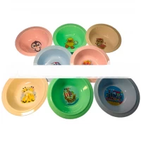 ТАРЕЛКА ПЛАСТИКОВАЯ ГЛУБОКАЯ С ДЕКОРОМ 165x45