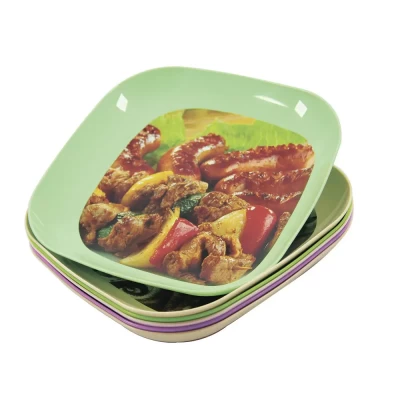 ТАРЕЛКА ПЛАСТИКОВАЯ ПЛОСКАЯ «СМАК» БОЛЬШАЯ 235x235x30мм ТАРЕЛКА ПЛАСТИКОВАЯ ПЛОСКАЯ «СМАК» БОЛЬШАЯ 235x235x30мм