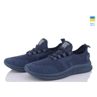 Кроссовки КРОК М225 ( синий, чёрний) Р.41-45