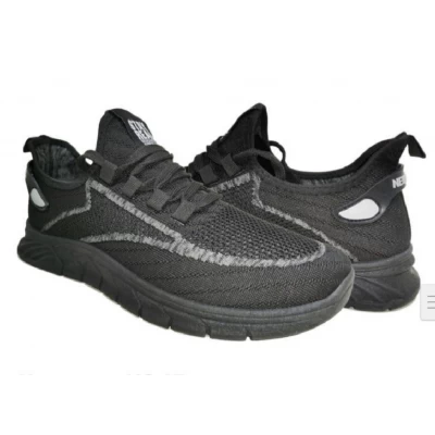 Мокасины мужские К243 черные, р-р 41-45 Мокасины мужские К243 черные, р-р 41-45