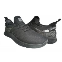 Мокасины мужские К247 черные, р-р 41-45