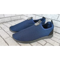 Мокасины мужские 3902 синие, р-р 41-45
