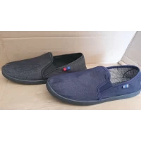 Мокасины мужские джинс, р-р 41-45